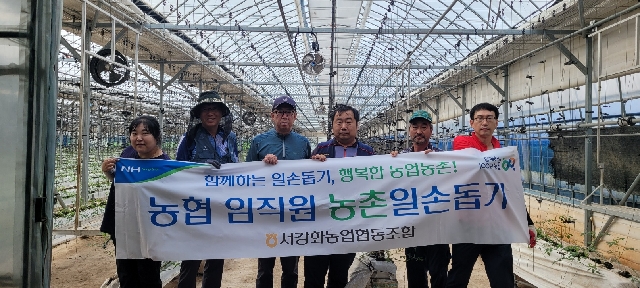 <23년 7월 12일> 서강화농협 임직원 농촌일손돕기 행사 대표 이미지